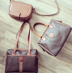 Vintage Celine and Valentino Garavani